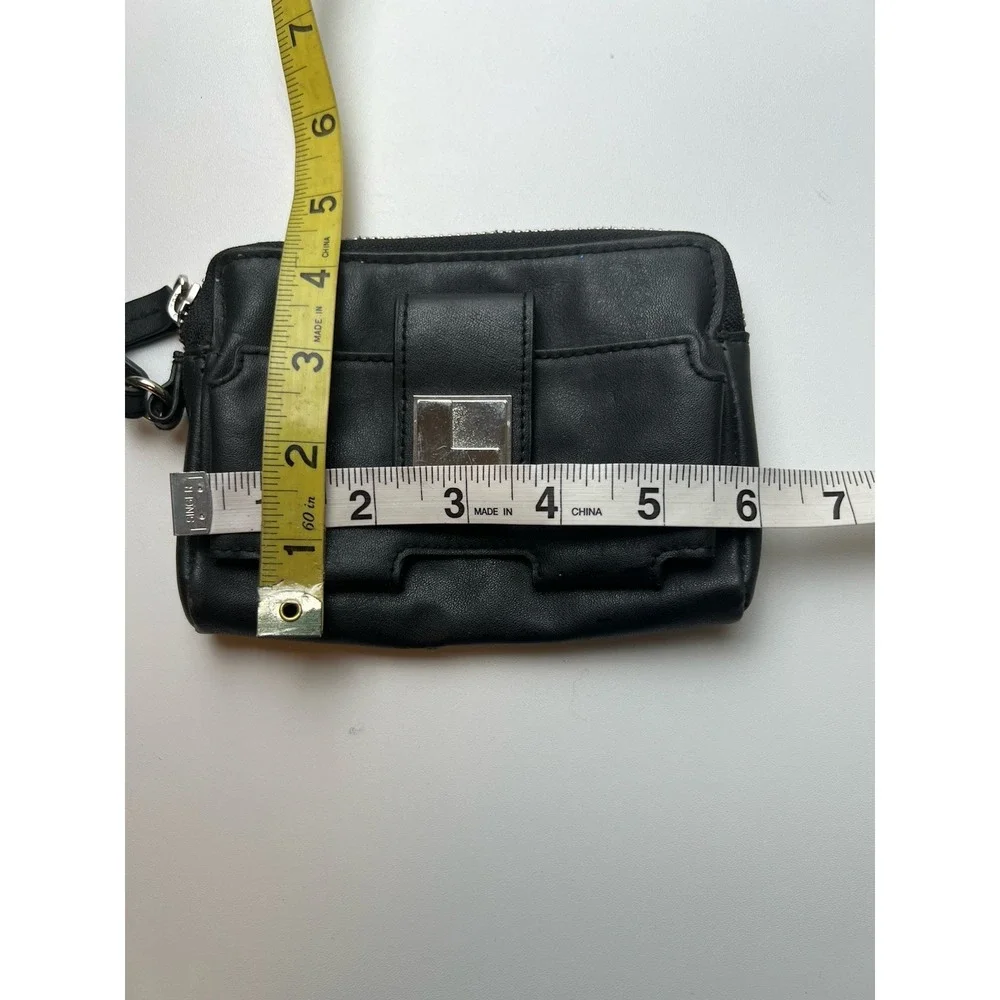 The Limited Black  Vintage Wallet - 4.5in  x 6 in